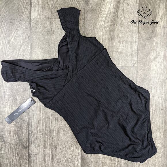 Tahari Wrap Front One Piece Swimsuit Size S - Picture 4 of 4